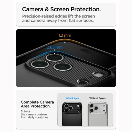 iPhone 17 Pro Max / 18 Pro Max čierny Spigen Tough Armor T MagSafe odolný zadný kryt - 14