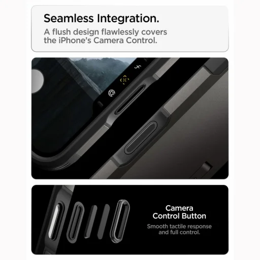 iPhone 17 Pro Max / 18 Pro Max tmavosivý Spigen Tough Armor T MagSafe odolný kryt - 10