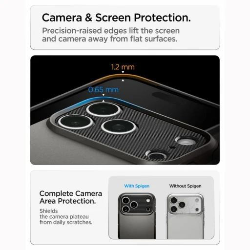 iPhone 17 Pro Max / 18 Pro Max tmavosivý Spigen Tough Armor T MagSafe odolný kryt - 14