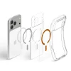 Apple iPhone 17 Pro / 18 Pro priehľadný / oranžový kryt Spigen Ultra Hybrid Mag MagSafe thumbnail