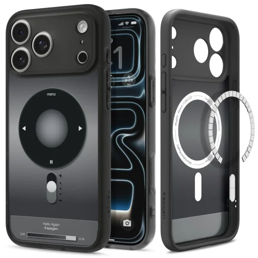 iPhone 17 Pro Max / 18 Pro Max klasické čierne puzdro Spigen Ultra Hybrid MagSafe - 2