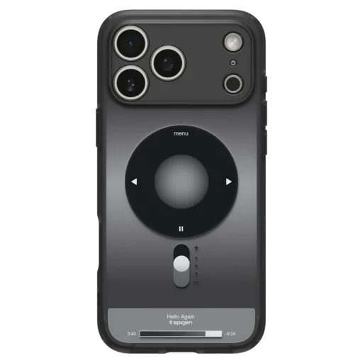 iPhone 17 Pro Max / 18 Pro Max klasické čierne puzdro Spigen Ultra Hybrid MagSafe - 3