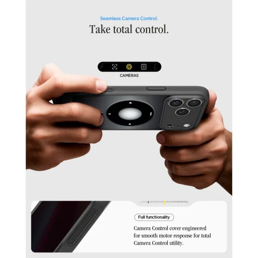 iPhone 17 Pro Max / 18 Pro Max klasické čierne puzdro Spigen Ultra Hybrid MagSafe - 9