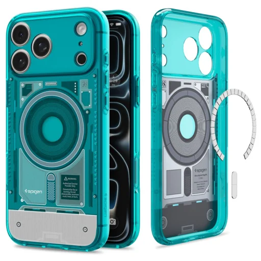 Apple iPhone 17 Pro Max / 18 Pro Max Spigen Ultra Hybrid MagSafe puzdro, C-One Bondi Blue - 2
