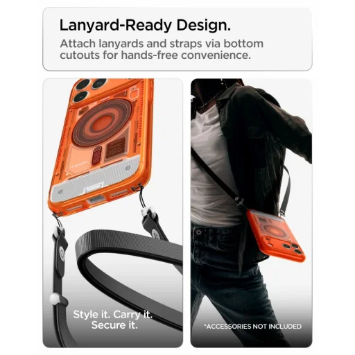 Apple iPhone 17 Pro Max / 18 Pro Max Tangerine oranžový zadný kryt Spigen Ultra Hybrid MagSafe - 14