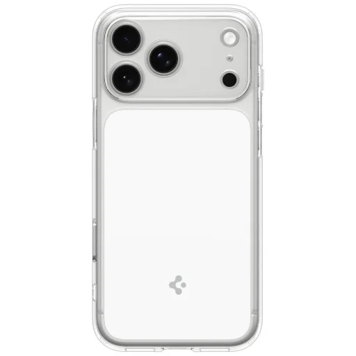 iPhone 17 Pro Max / 18 Pro Max lesklé biele puzdro Spigen Ultra Hybrid T MagSafe - 3