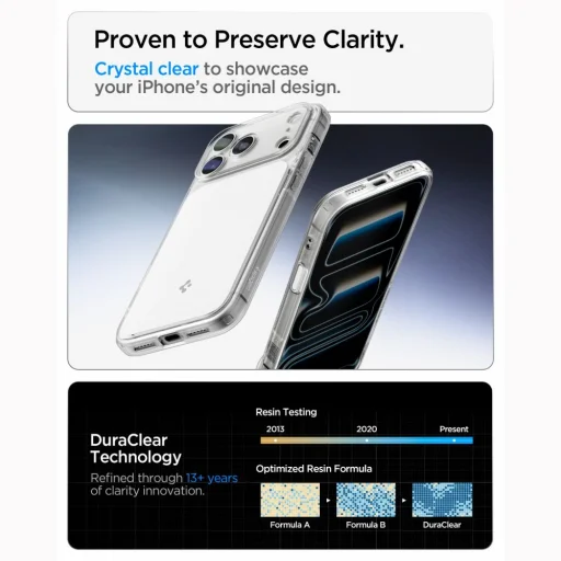 iPhone 17 Pro Max / 18 Pro Max lesklé biele puzdro Spigen Ultra Hybrid T MagSafe - 8