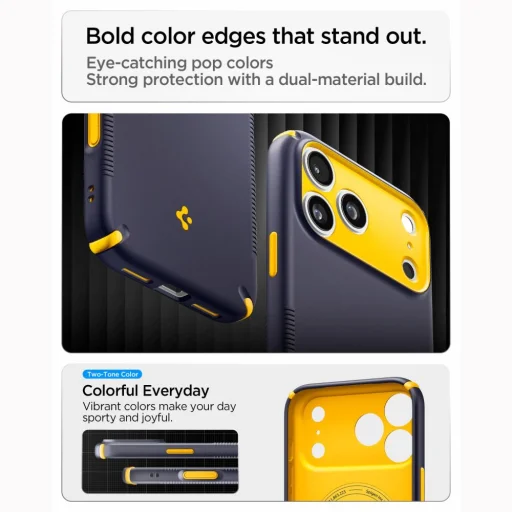 Apple iPhone 17 Pro / 18 Pro tmavomodrý Spigen Nano Pop Hybrid MagSafe zadný kryt - 8