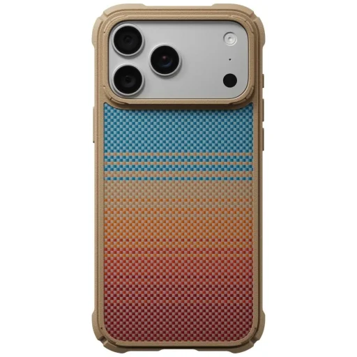 iPhone 18 Pro Max / 17 Pro Max západ slnka PITAKA Cairn Case California Dream 01 ochranný kryt - 1