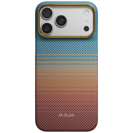 iPhone 18 Pro Max / 17 Pro Max Sunset PITAKA Edge Case California Dream 01 prémiové puzdro z aramidových vlákien - 1