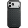 iPhone 18 Pro Max / 17 Pro Max čierno-sivé ochranné puzdro PITAKA Edge Case thumbnail