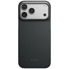 iPhone 18 Pro Max / 17 Pro Max čierno-sivé ochranné puzdro PITAKA Edge Case