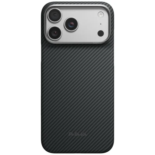 iPhone 18 Pro Max / 17 Pro Max čierno-sivé ochranné puzdro PITAKA Edge Case - 1