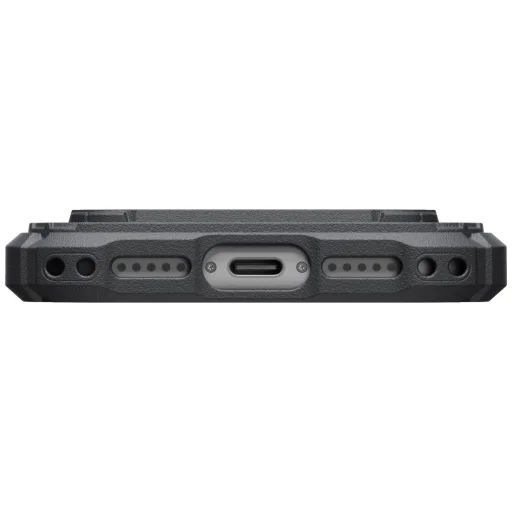 iPhone 18 Pro / 17 Pro čierno-sivé ochranné puzdro PITAKA Cairn Case - 7
