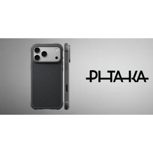Apple iPhone 18 Pro Max / 17 Pro Max čierno-sivé puzdro PITAKA Cairn - 9