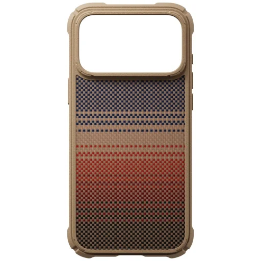 iPhone 18 Pro Max / 17 Pro Max Sunset PITAKA Cairn Case prémiové ochranné puzdro - 4