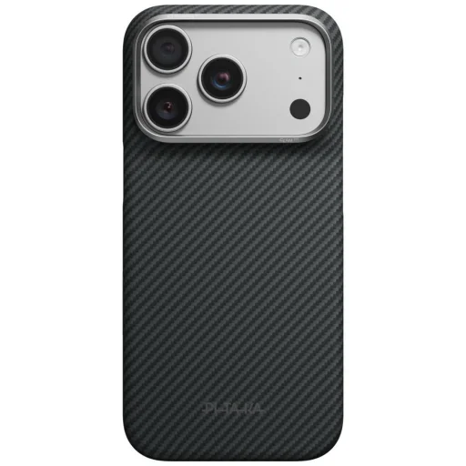 iPhone 18 Pro / 17 Pro čierno-sivý ochranný kryt PITAKA Edge Case - 1