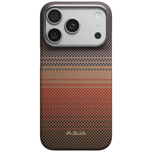 iPhone 18 Pro / 17 Pro Sunset PITAKA Ultra-Slim MagSafe ochranný kryt z aramidových vlákien - 1