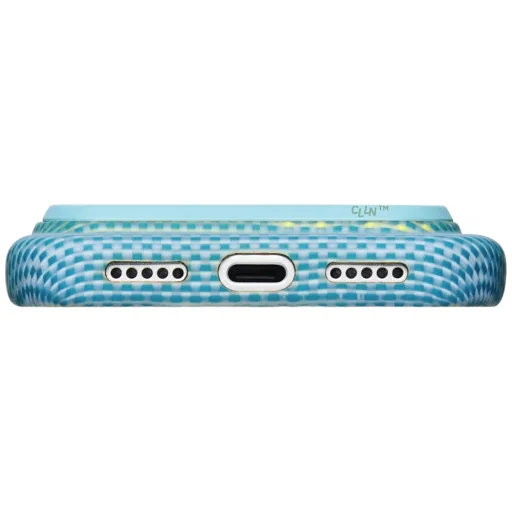 iPhone 18 Pro / 17 Pro modrý PITAKA Edge MagSafe aramidový kryt - 8