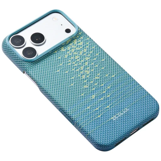 Modré puzdro PITAKA Edge MagSafe pre iPhone 18 Pro Max / 17 Pro Max - 3