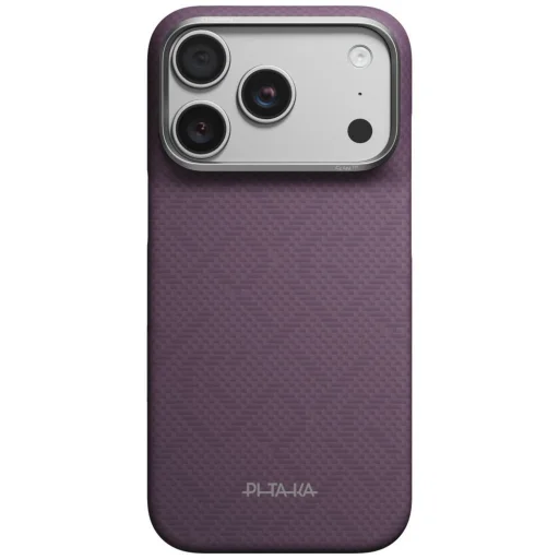 iPhone 18 Pro / 17 Pro Charoite fialový PITAKA Edge Case PTK Weaving MagSafe kryt - 2