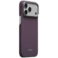 iPhone 18 Pro Max / 17 Pro Max fialové PITAKA Edge PTK Weaving MagSafe puzdro