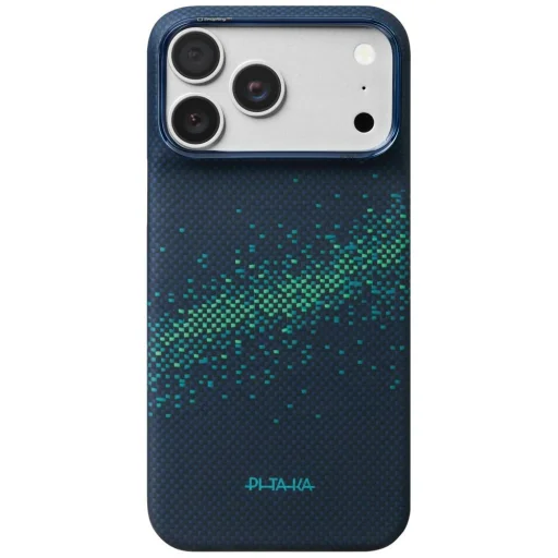 Apple iPhone 18 Pro Max / 17 Pro Max modrý PITAKA Edge Milky Way Galaxy 2.0 ochranný kryt - 1