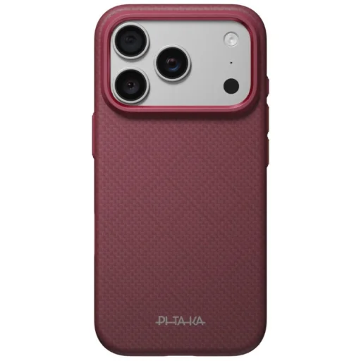 iPhone 18 Pro / 17 Pro Bordó PITAKA Summa Case védőtok - 1