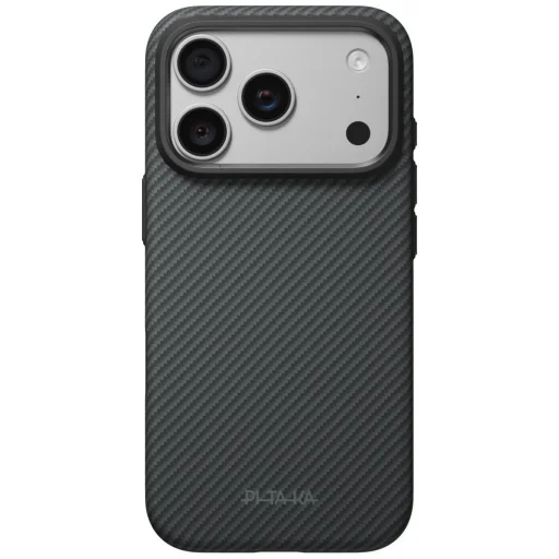 iPhone 18 Pro / 17 Pro čierno-sivé ochranné puzdro PITAKA Summa Case - 2