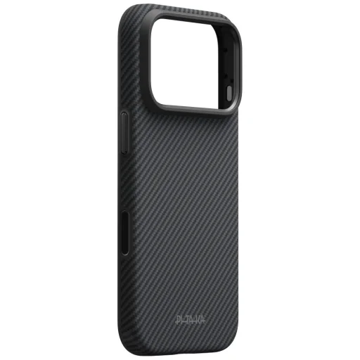 iPhone 18 Pro / 17 Pro čierno-sivé ochranné puzdro PITAKA Summa Case - 3