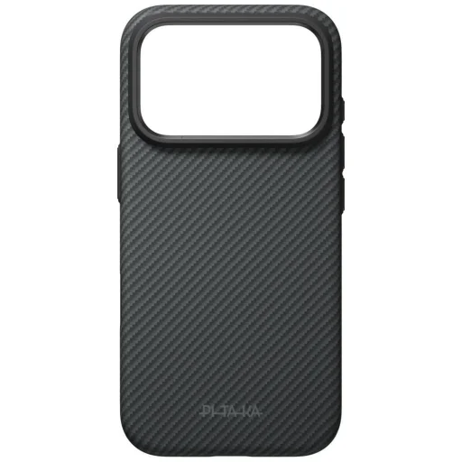 iPhone 18 Pro / 17 Pro čierno-sivé ochranné puzdro PITAKA Summa Case - 4