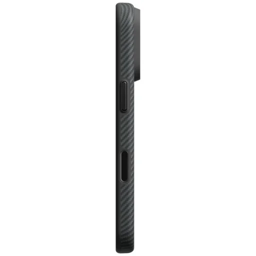 iPhone 18 Pro / 17 Pro čierno-sivé ochranné puzdro PITAKA Summa Case - 6