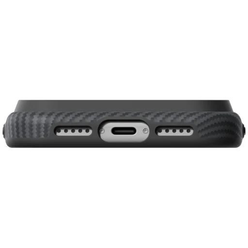 iPhone 18 Pro / 17 Pro čierno-sivé ochranné puzdro PITAKA Summa Case - 7