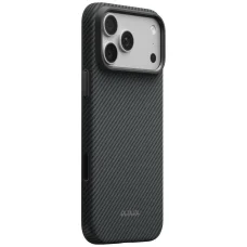 Apple iPhone 18 Pro Max / 17 Pro Max čierno-sivý ochranný kryt PITAKA Summa Case