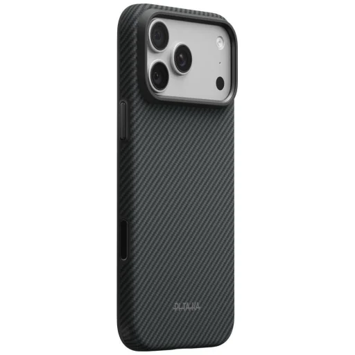Apple iPhone 18 Pro Max / 17 Pro Max čierno-sivý ochranný kryt PITAKA Summa Case - 1