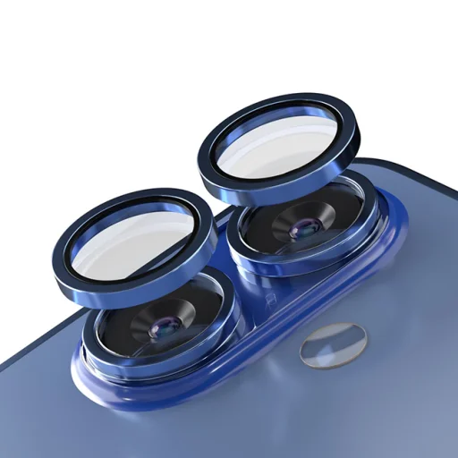 iPhone 18 Pro / 18 Pro Max Nebeská modrá Etteri ochrana šošoviek fotoaparátu - 11