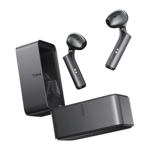 TimeKettle W4 Plus TWS bezdrôtové prekladateľské slúchadlá, čierne - 7