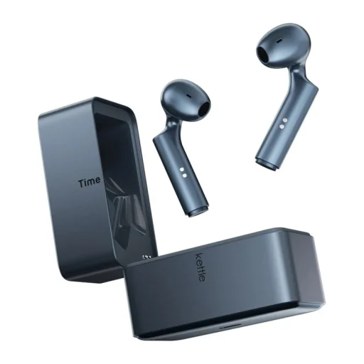 TimeKettle W4 Plus TWS vezeték nélküli fordító fülhallgató, kék - 7