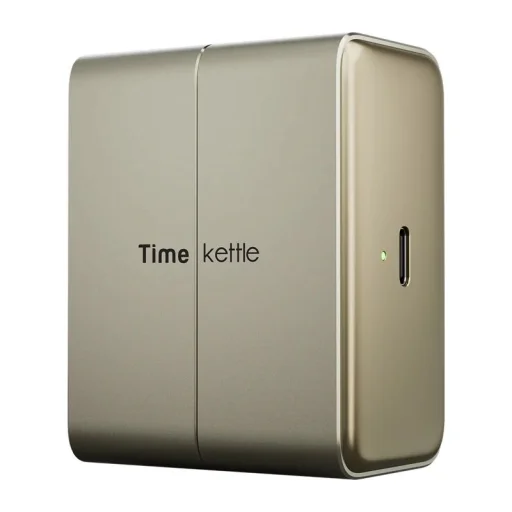 TimeKettle W4 Plus vezeték nélküli TWS fordító fülhallgató, arany - 4