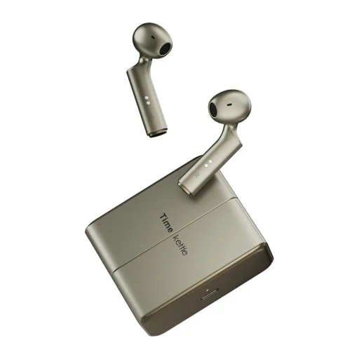 TimeKettle W4 Plus vezeték nélküli TWS fordító fülhallgató, arany - 1