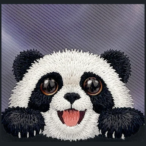  iPhone 18 Pro / 17 Pro fekete Nimmy Nagy Szemű Fekvő Óriás Panda MagSafe tok - 10