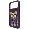 iPhone 18 Pro Max / 17 Pro Max fialové puzdro Nimmy Glasses Cool Dog thumbnail