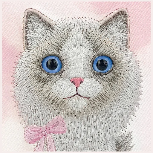  iPhone 18 Pro / iPhone 17 Pro rózsaszín Nimmy Big Eyed Ragdoll Cat tok - 6