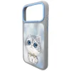  iPhone 18 Pro / 17 Pro szürke Nimmy Big Eyed Silver Shaded Cat hátlap tok thumbnail