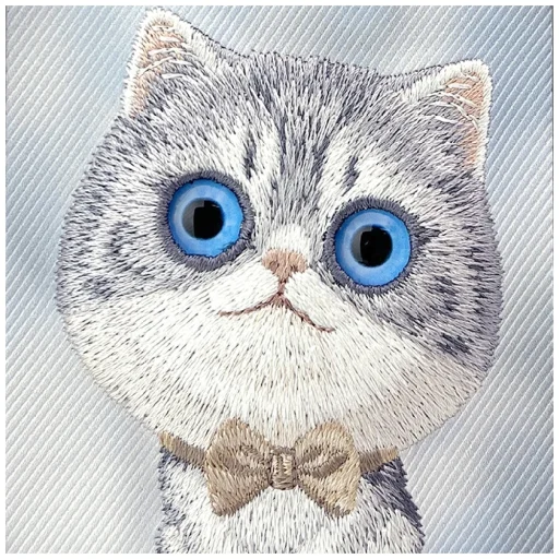  iPhone 18 Pro / 17 Pro szürke Nimmy Big Eyed Silver Shaded Cat hátlap tok - 6