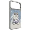 Sivý kryt Nimmy Gentle Pets Series Dog MagSafe pre iPhone 17 Pro / 18 Pro thumbnail