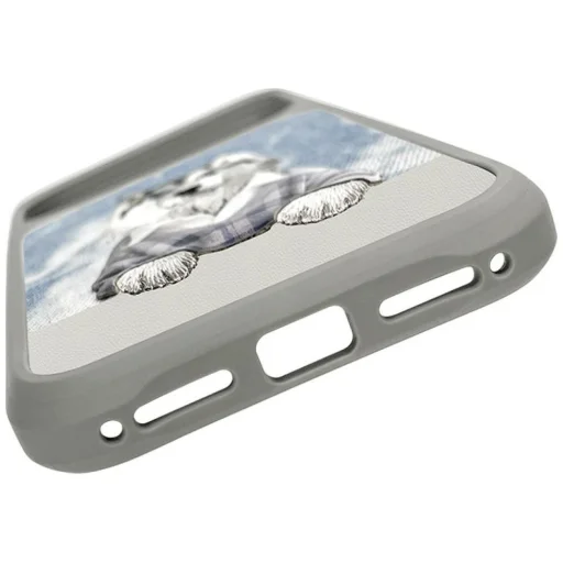 Sivý kryt Nimmy Gentle Pets Series Dog MagSafe pre iPhone 17 Pro / 18 Pro - 4