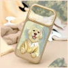 iPhone 17 Pro Max / 18 Pro Max Barna Nimmy Gentle Pets Series Kutyás MagSafe tok thumbnail