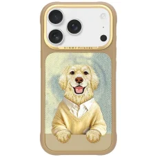 iPhone 17 Pro Max / 18 Pro Max Barna Nimmy Gentle Pets Series Kutyás MagSafe tok