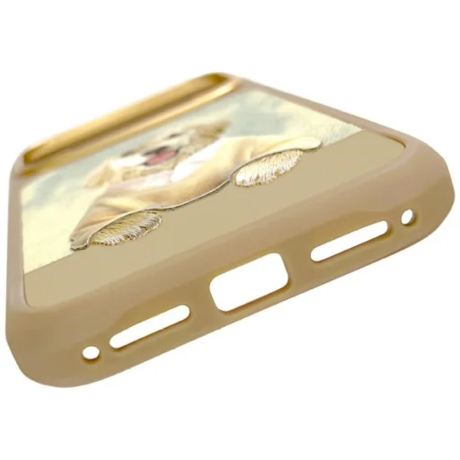 iPhone 17 Pro Max / 18 Pro Max Barna Nimmy Gentle Pets Series Kutyás MagSafe tok - 4